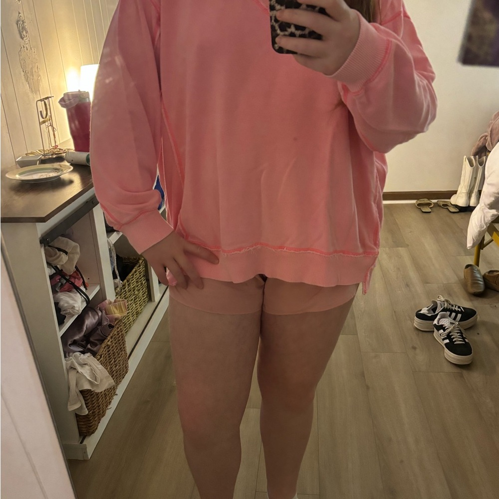 Arie Pink Lounge Set